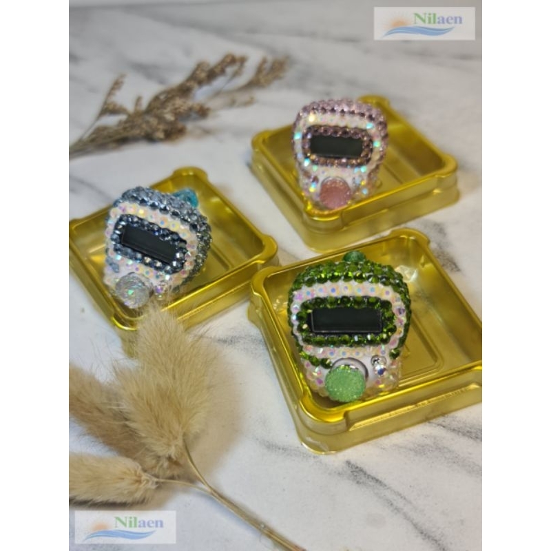 TASBIH DIGITAL SWAROVSKI | TASBIH DIGITAL UNIK LUCU| tasbih cantik elegan