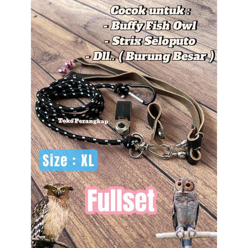 Tali Anklet Celepuk Angklet Kaki Burung Hantu Elang size Besar XL