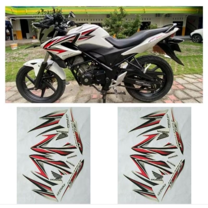 BISA COD STIKER LISBODY STRIPING STANDAR ORI CB150R OLD LAMA 2013 non abs
