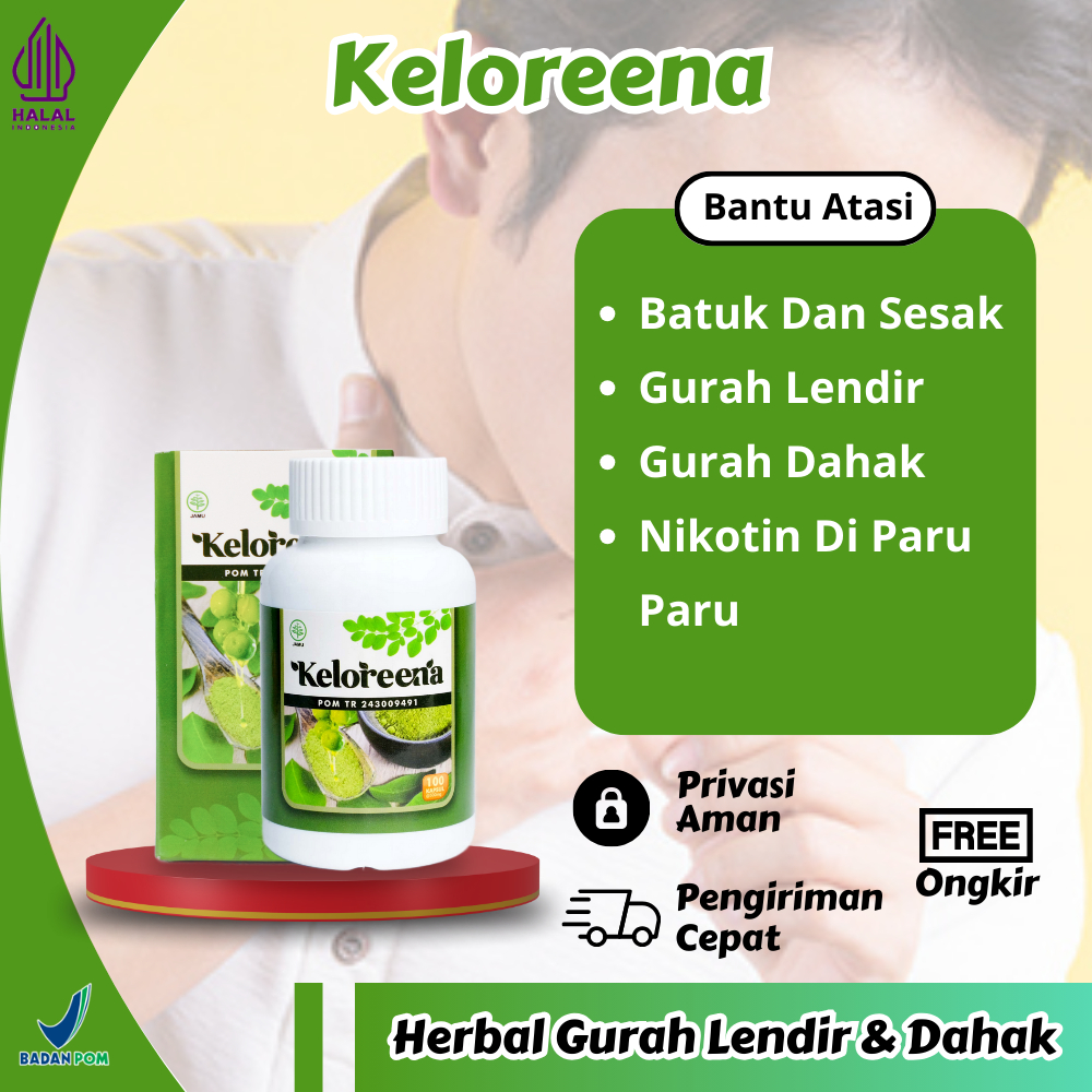 Obat Gurah Lendir Gurah Paru Paru Gurah Dahak Mengeluarkan Lendir - Keloreena