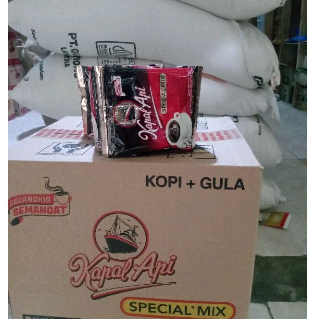 

KOPI KAPAL API SPECIAL MIX SACHET ISI 10 @23g