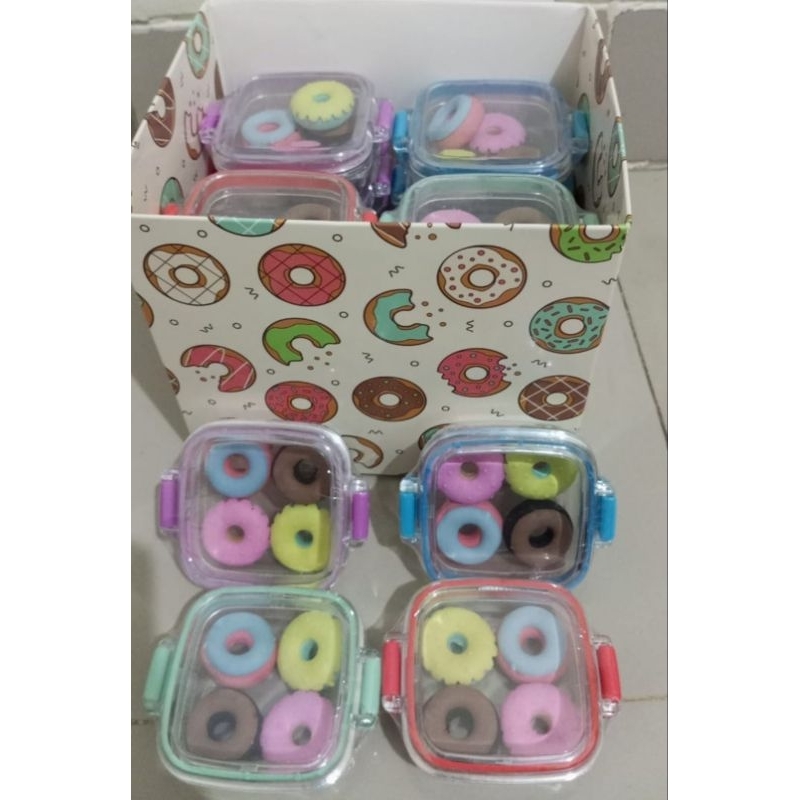 

Penghapus Lucu Mainan Anak-Anak Bentuk Donat Ice Cream || Penghapus Donat 20rantang