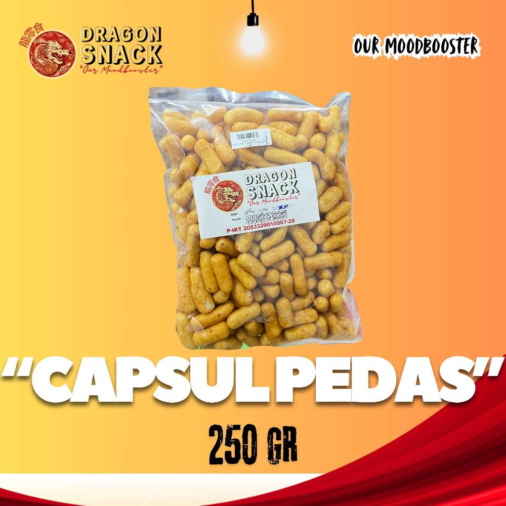

CAPSUL IKAN PEDAS 250GR (DRAGON SNACK)
