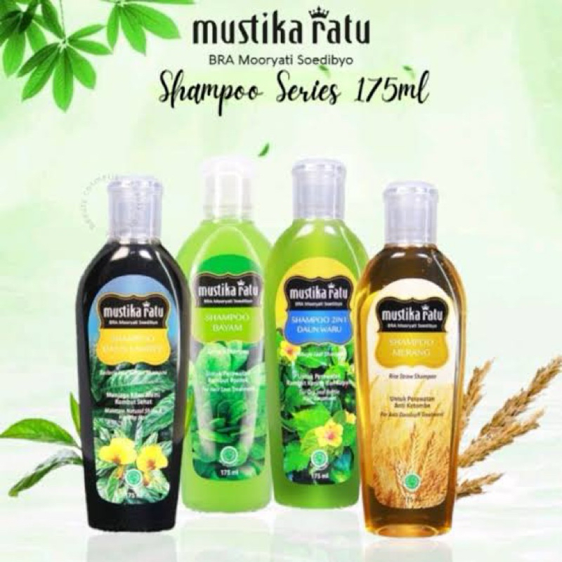 Shampo mustika ratu 175ml || Mustika Ratu Hair Care Shampo Bayam
