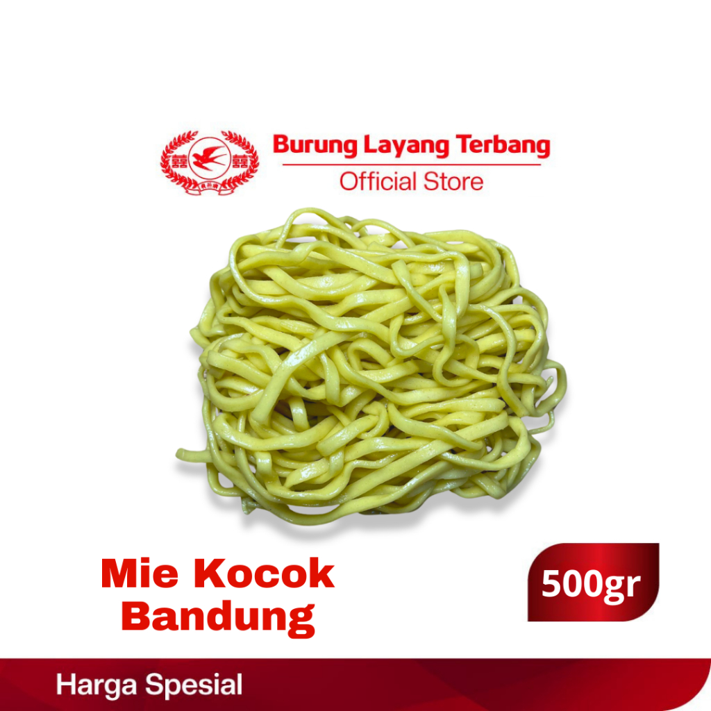 

Mie Kocok Bandung Fresh 500G Burung Layang Terbang