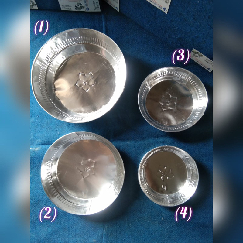 Bokor bulat tipis // bokor aluminium