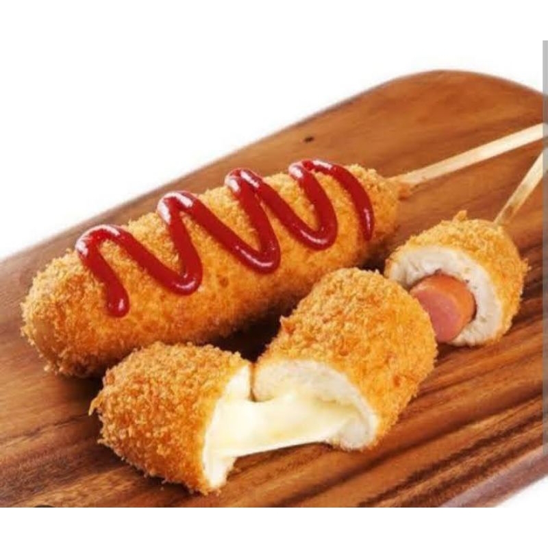 

Mozarella Corndog || Mozarella stick isi 3 pcs