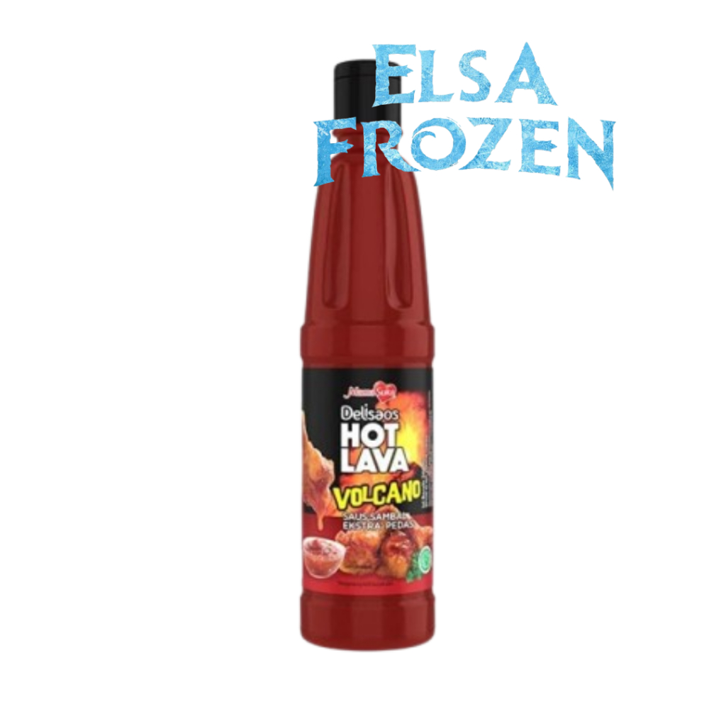 

DELISAOS SAUS SAMBAL HOT LAVA VOLCANO 130ML/SAUS SAMBAL PEDAS