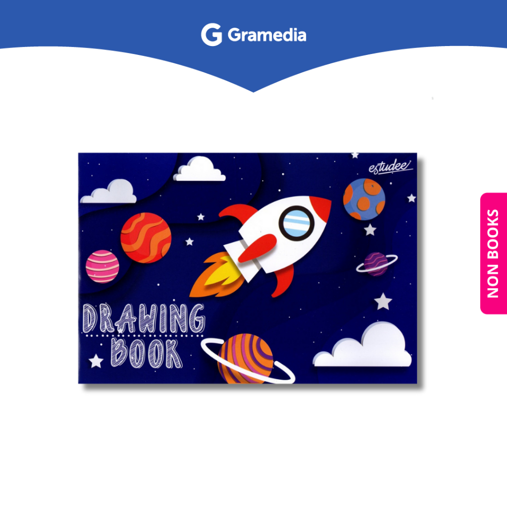 

Gramedia Depok - ESTUDEE DRAWING BOOK A4 J ROCKET