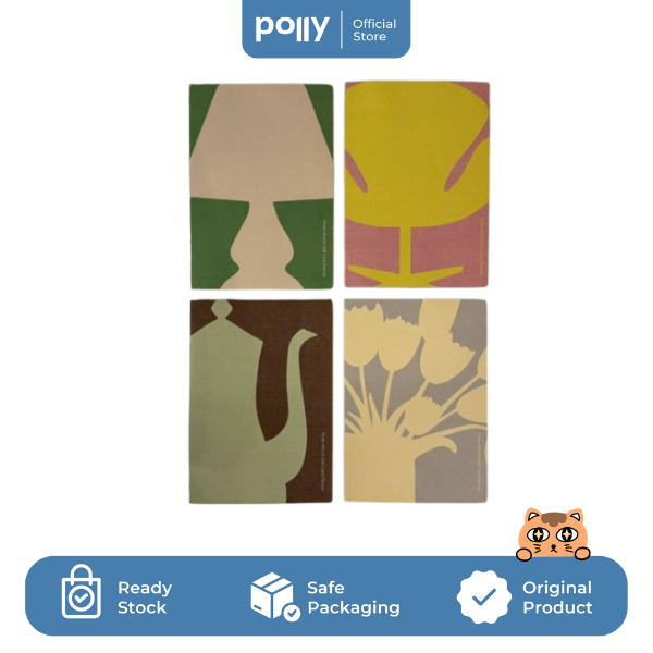 

Happy Go 3-Month Self-Care Planner / Buku agenda Premium