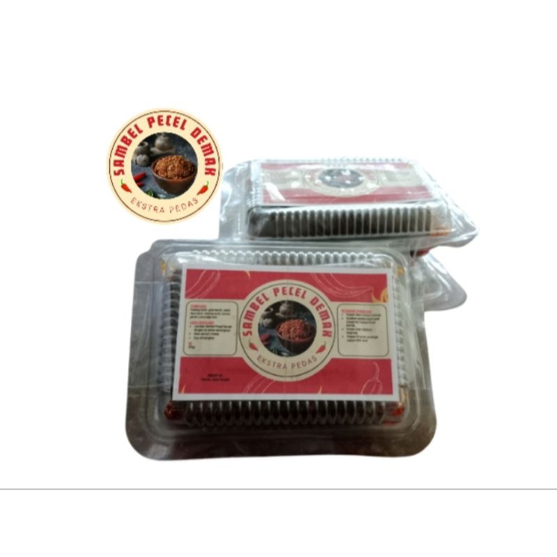 

Sambel Pecel Demak Ekstra Pedas 250gr