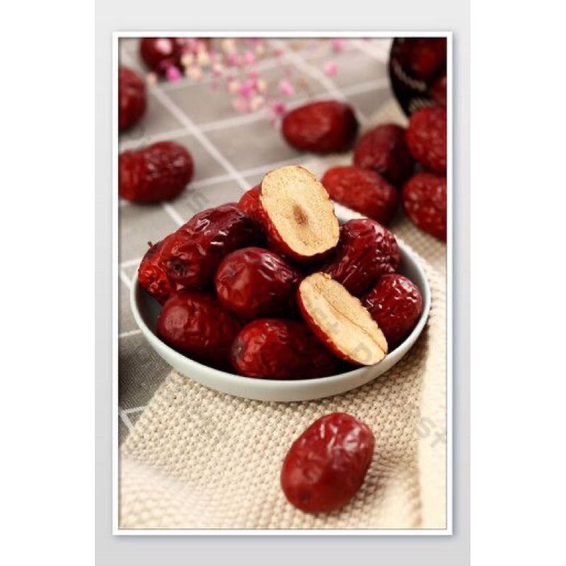 

1 kg Kurma merah / Angco / hangzhou 1000 gr ukuran sedang dan manis kualitas bagus