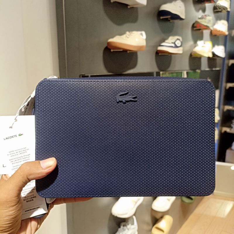 Clutch Lacoste Mens Navy