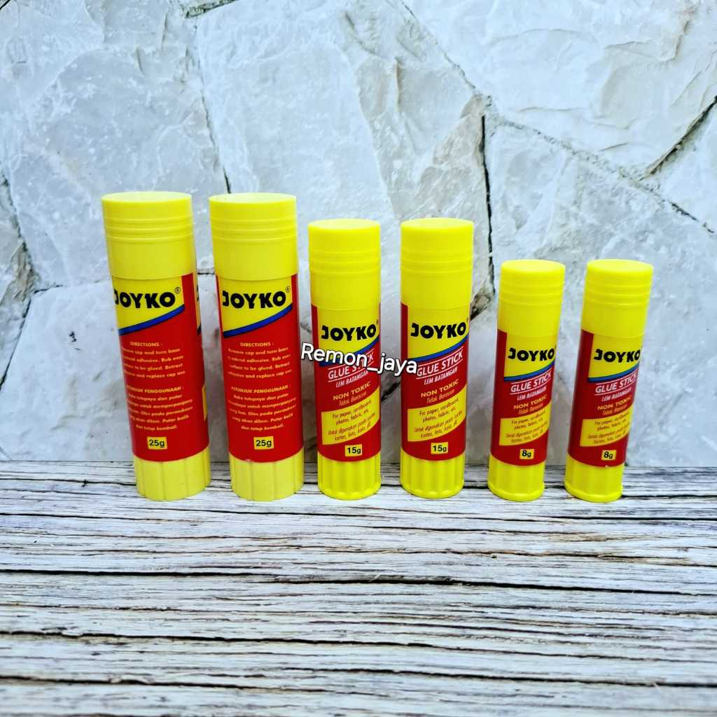 

ISI 6 PCS Glue Stick /Lem Stic Joyko 8gr / 15 gr / 25gr