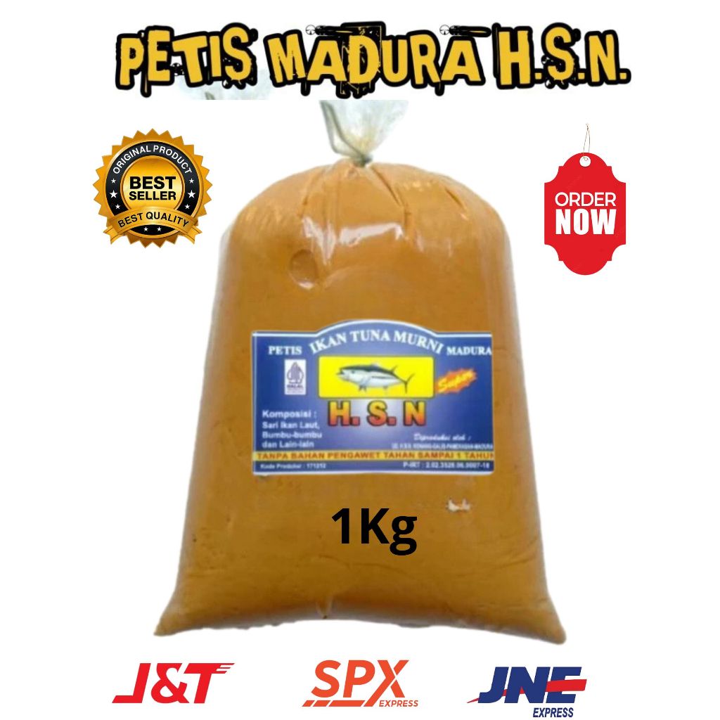 

1 KG PETIS MADURA IKAN TUNA MURNI ASLI KUALITAS SUPER MERK HSN 1 KG