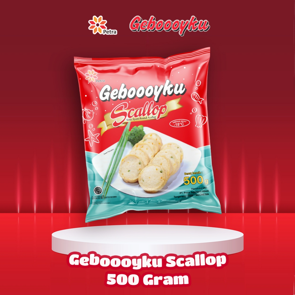 

Gebooyku Scalop 500 Gram