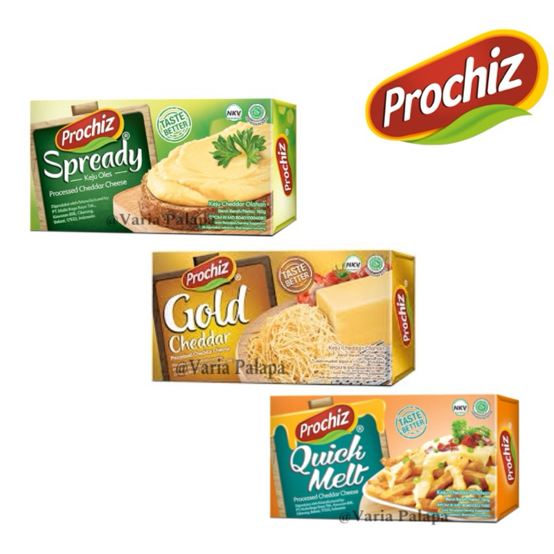 

Keju Prochiz 160gr || Keju Prochiz Gold || Quick Melt || Spready