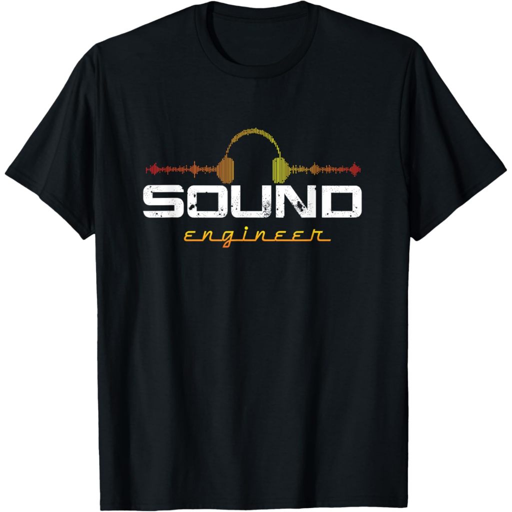 Baju Kaos Dewasa DJ Music Producer Sound Engineer Audio Gift T-Shirt Pakaian Fashion Atasan Distro R