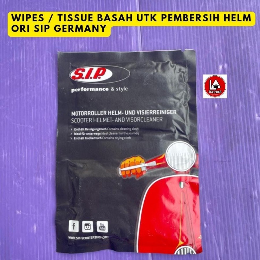 

Wipes Pembersih helm SIP Germany