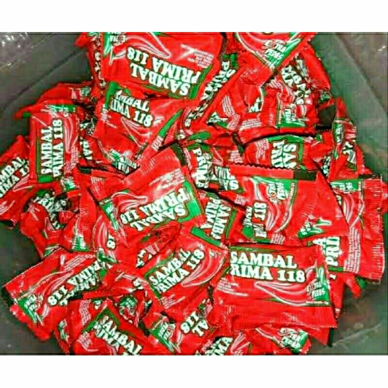 

Sambal sachet saos prima saos cocolan
