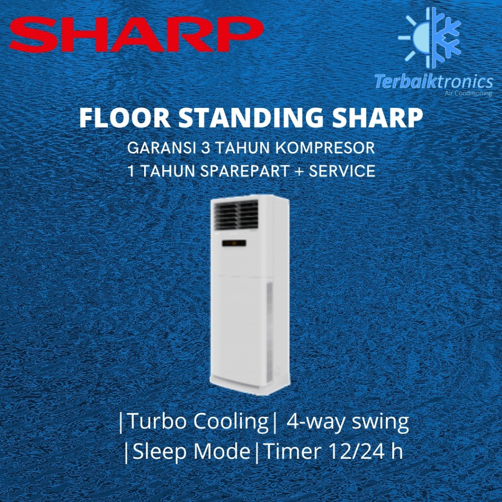 AC Sharp Floor Standing 2,5 PK - 5 PK R32