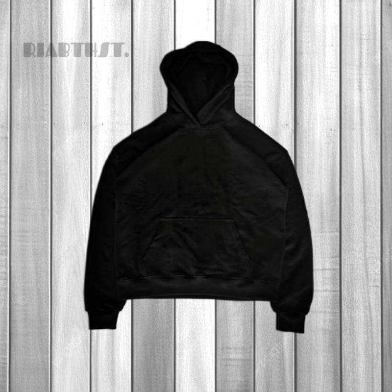 Hoodie boxy fit polos 330GSM Cotton Fleece
