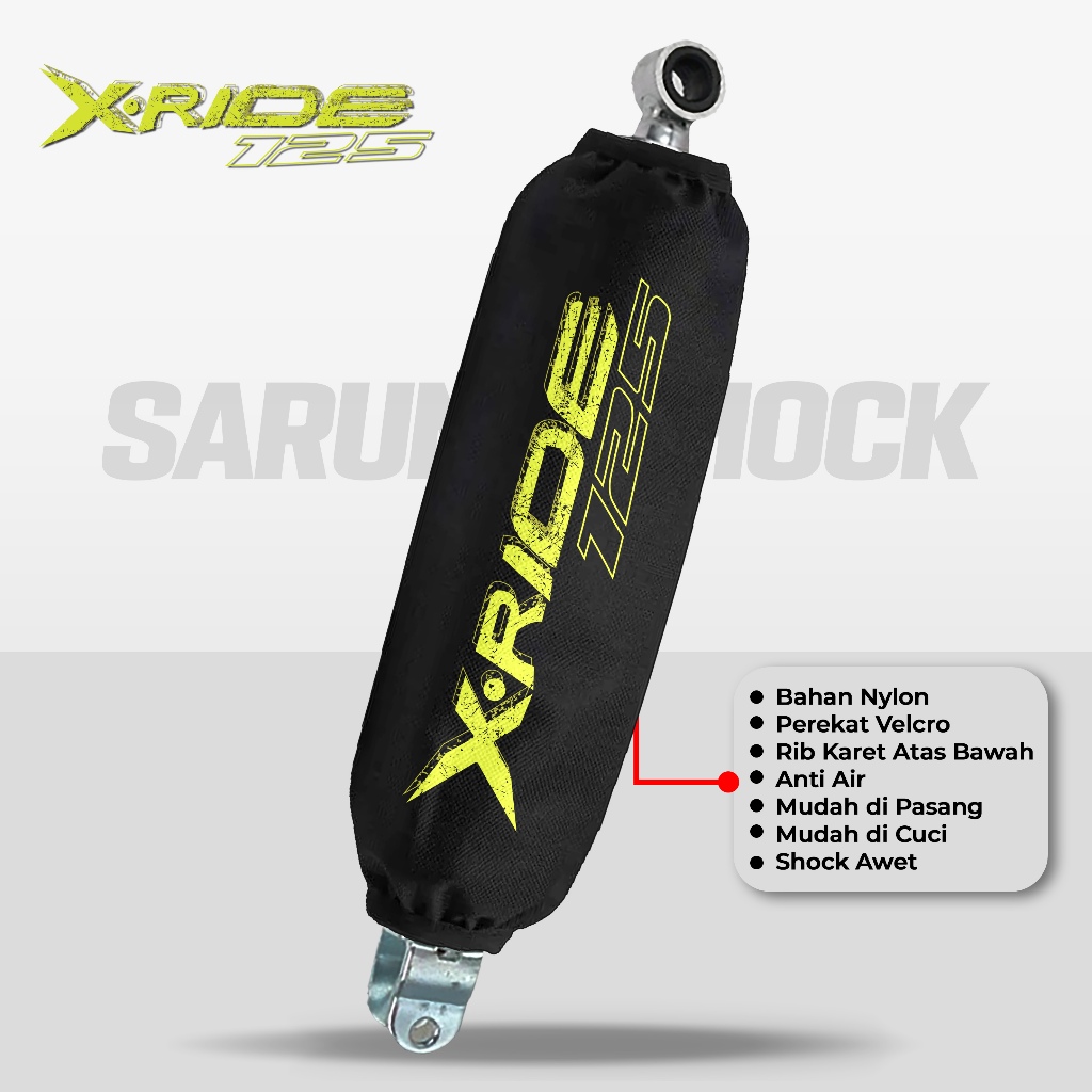 Sarung Cover Shock Yamaha X-Ride 125 | Xride Venom Series