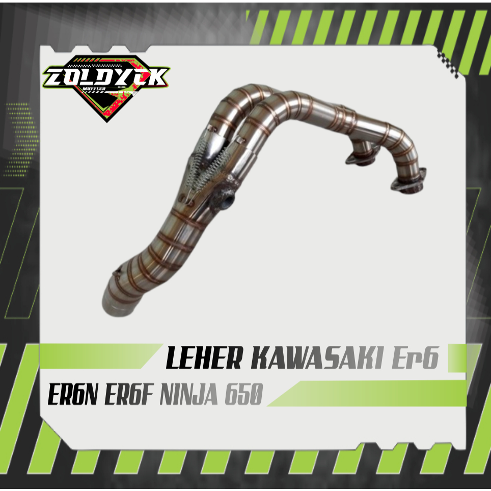 LEHER KAWASAKI ER6 ER6N ER6F NINJA 650 - HEADER RACING AEROBOTIC