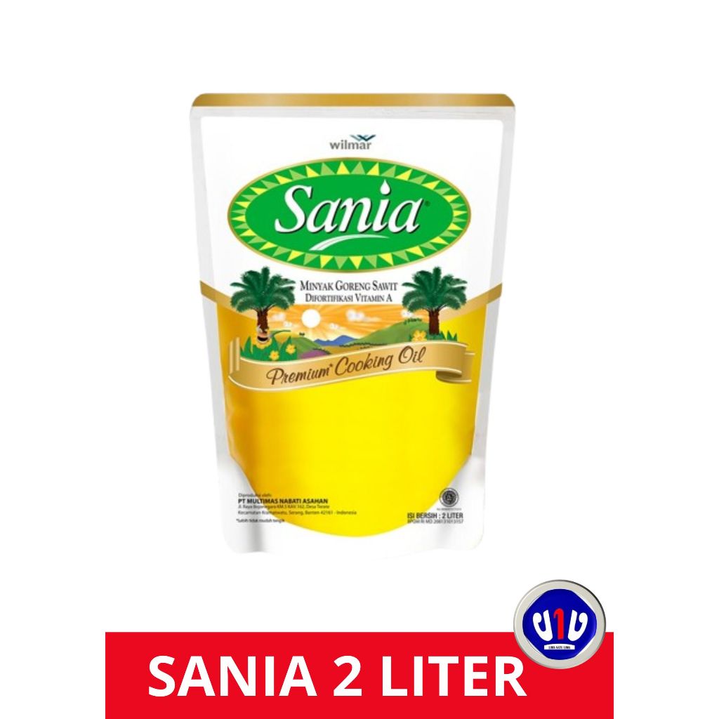 

SANIA Minyak Goreng Kelapa Sawit 2 Liter