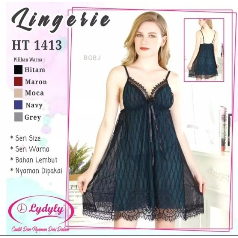 Lingerie Lydyly/Baju Dinas Malam/Baju Tidur Saxy 1413