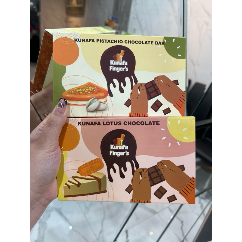 

kunafa finger coklat dubai