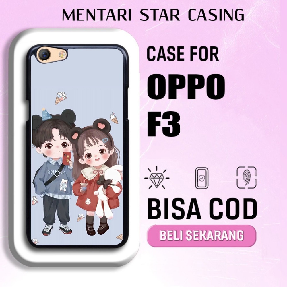 Case Oppo F3 Terbaru Couple Cute Casing Oppo F3 Terlaris Termurah Case Hardcase Softcase Glosy