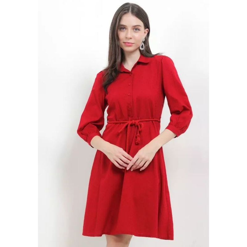 EXIT DHARA ORIGINAL MATAHARI Red Dress - tag. 729.900