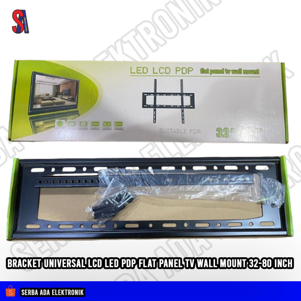 Bracket Universal LCD LED PDP Flat Panel TV Wall Mount 32-80 Inch