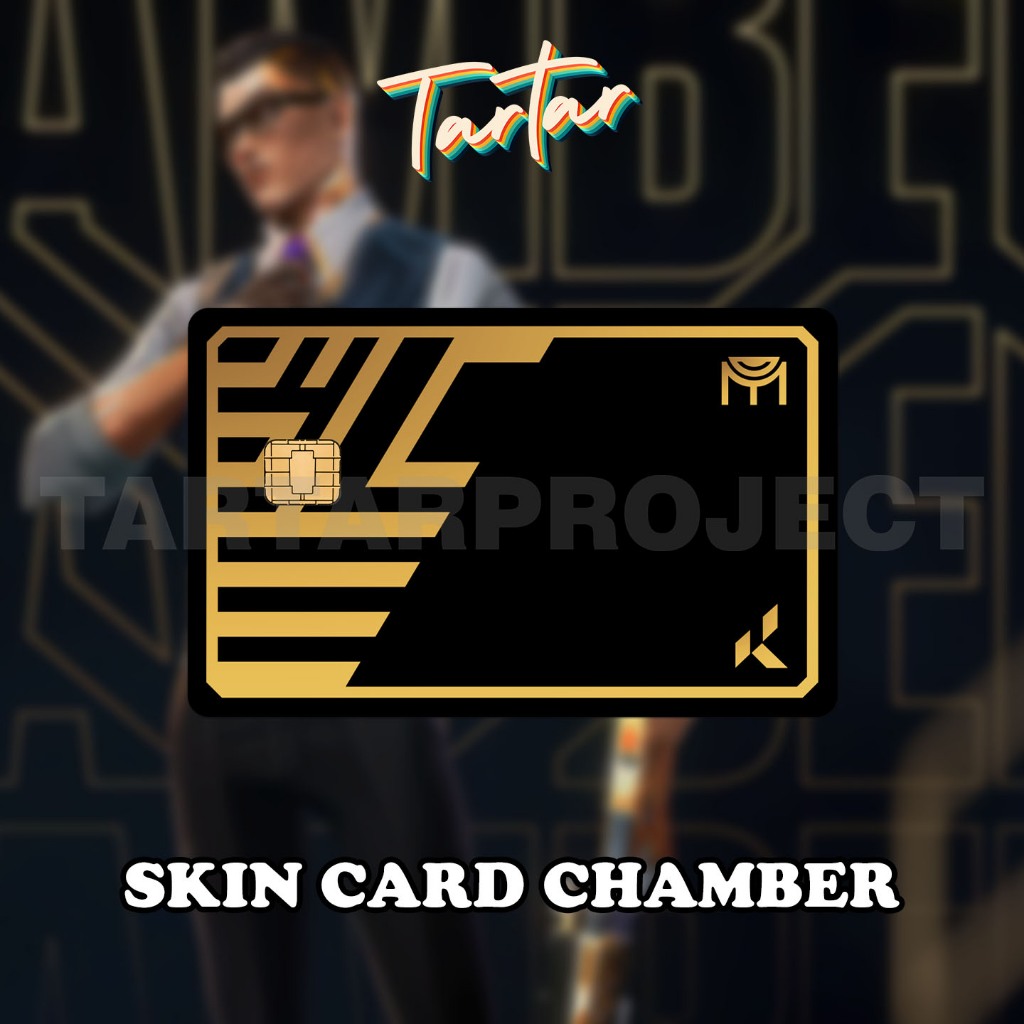 

SKIN / STICKER KARTU ATM / E MONEY / FLAZZ - CHAMBER VALORANT