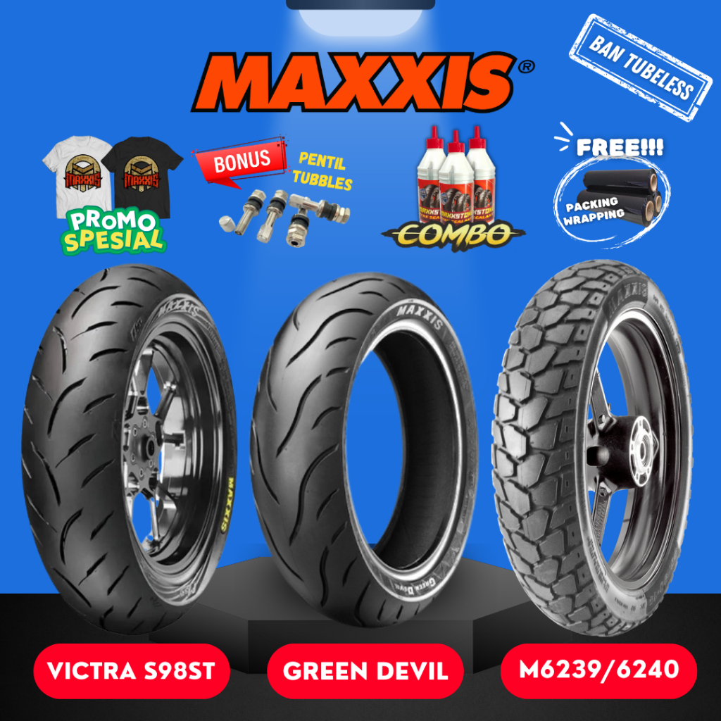 [READY COD] BAN MAXXIS VICTRA / BAN MAXXIS GREEN DEVIL / BAN MAXXIS M6239 6240 / BAN MAXXIS RING 17 