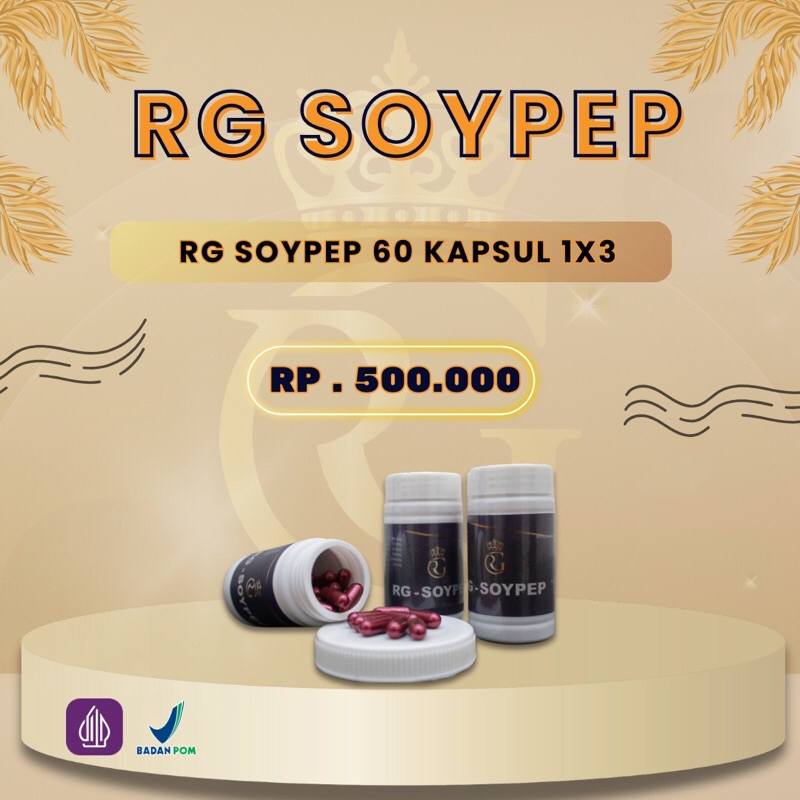 RG SOYPEP untuk Penderita Kanker & Tumor
