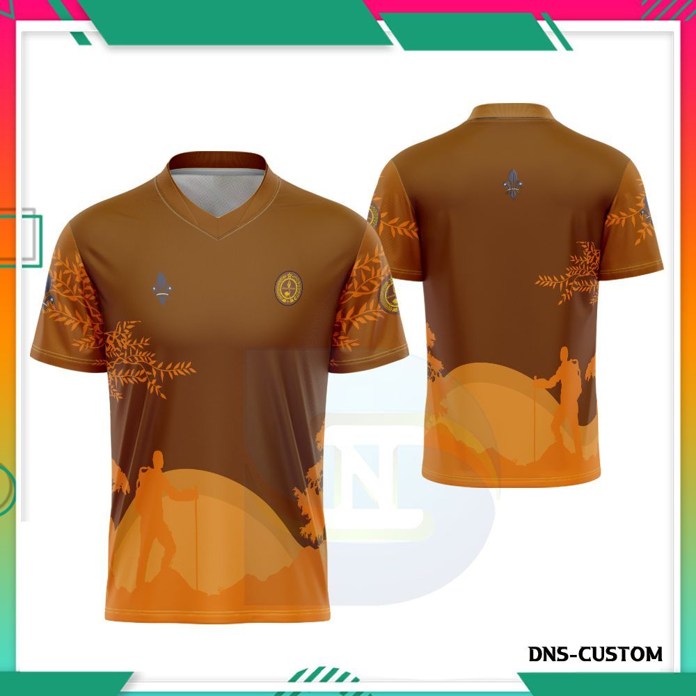 Baju Kaos Pramuka - Jersey Kaos Pramuka Fullprint Custom