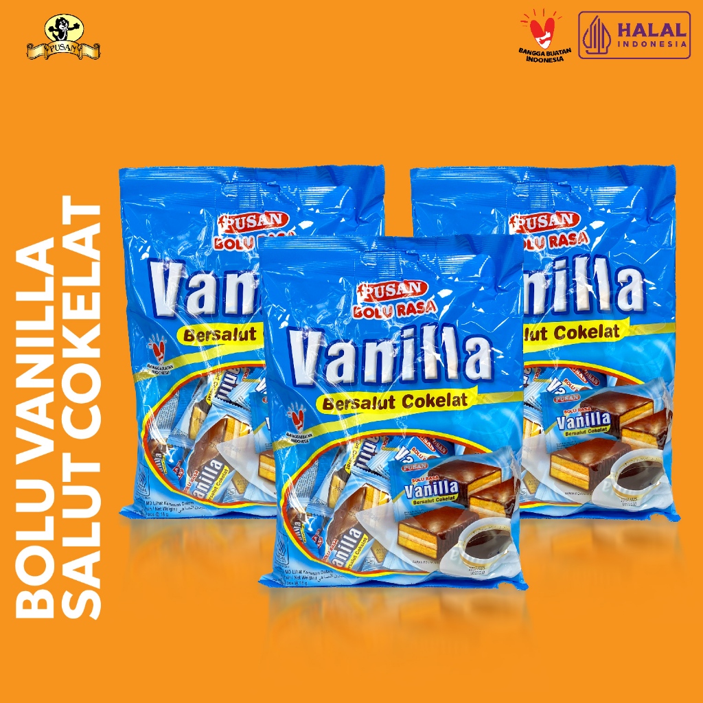 

Pusan Bolu Vanilla Bersalut Cokelat [BUY 3 GET 1 FREE]