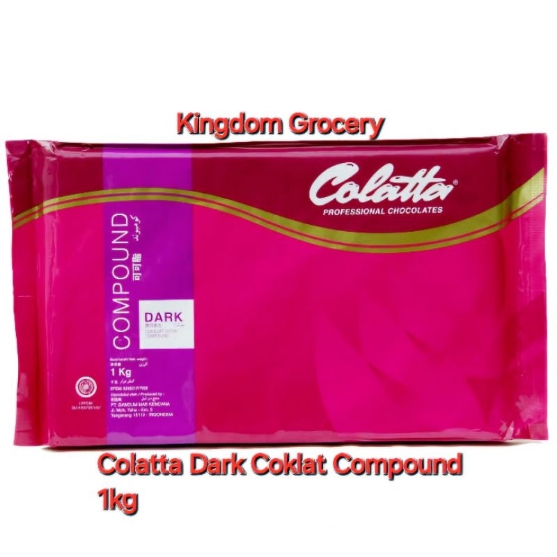 

COLATTA DARK COKLAT COMPOUND 1KG ORIGINAL