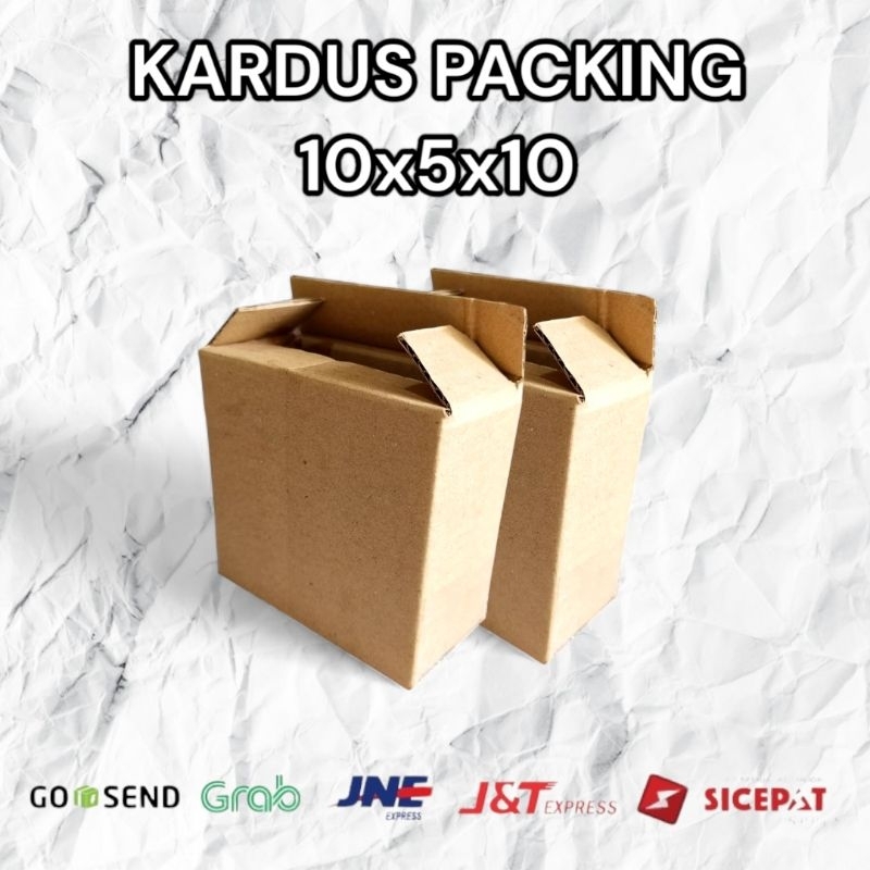 

Kardus Packing 10x5x10 Kardus Kecil Polos | Box Kecil