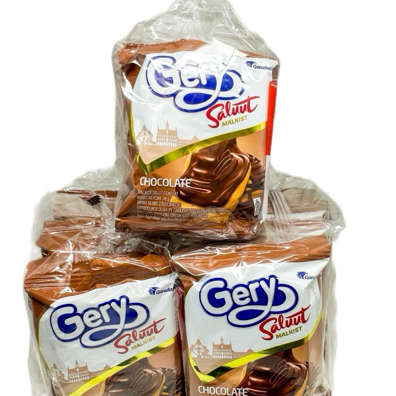 

GERY SALUUT MALKIST RASA COKELAT 1 PACK ISI 11PCS