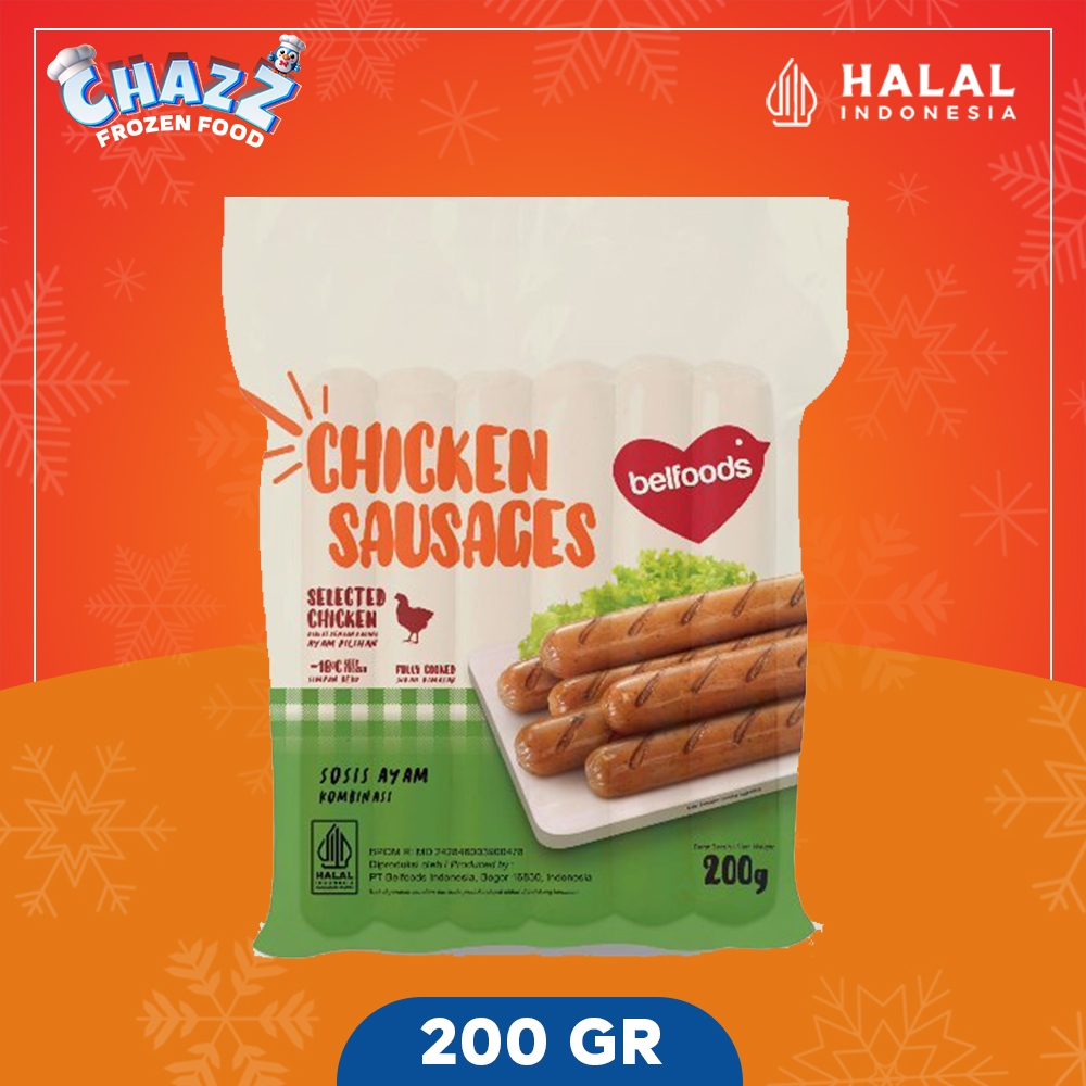

Belfoods Sosis Ayam 200 Gram isi 6 Harga Paling Murah