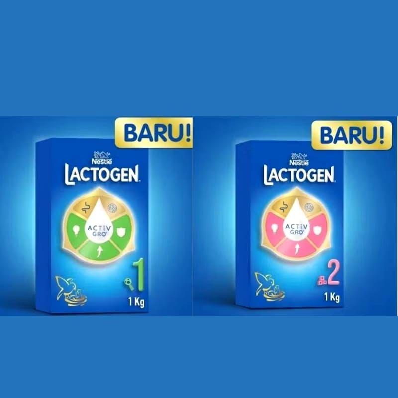 LACTOGEN 1 Dan 2 1kg || LACTOGEN 1 Dan LACTOGEN 2 1000gr
