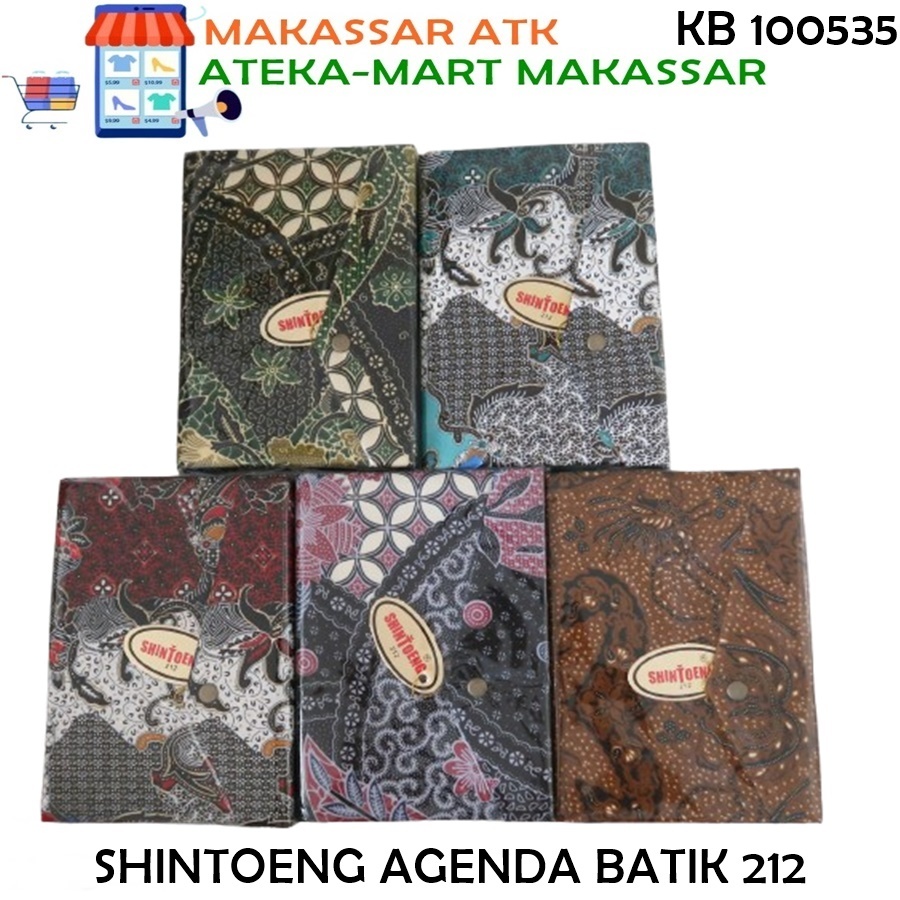 

[1BUKU] SHINTOENG AGENDA BATIK KAIN 212 KANCING BUKU CATATAN