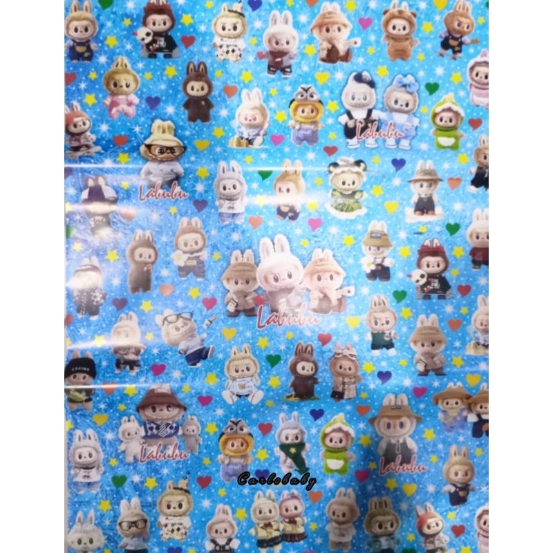 

Kertas Kado Glossy Karakter Labubu