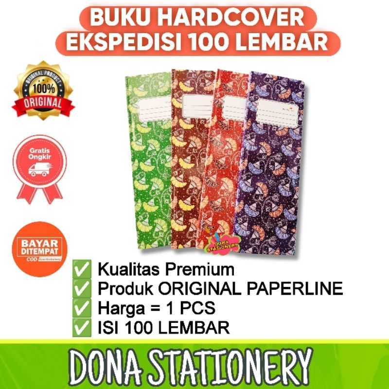 

BUKU HARDCOVER EKSPEDISI PAPERLINE 100 LEMBAR