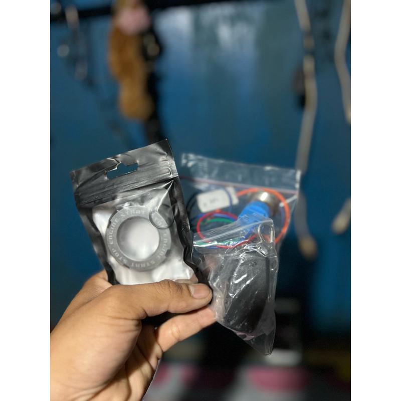 kunci kontak keyless remote  universal untuk motor