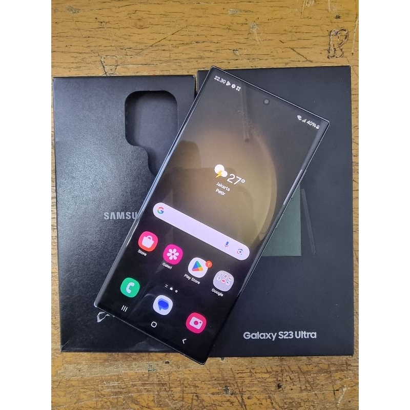 Samsung S23ultra 5G 12/256 Bekas/2nd SeiN
