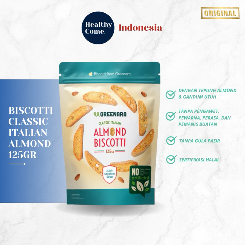 

Biscotti Classic Italian Almond 125gr | Greenara